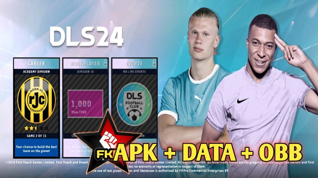 Dream League Soccer 2024 APK OBB DATA - DLS 24 Mod Apk Obb